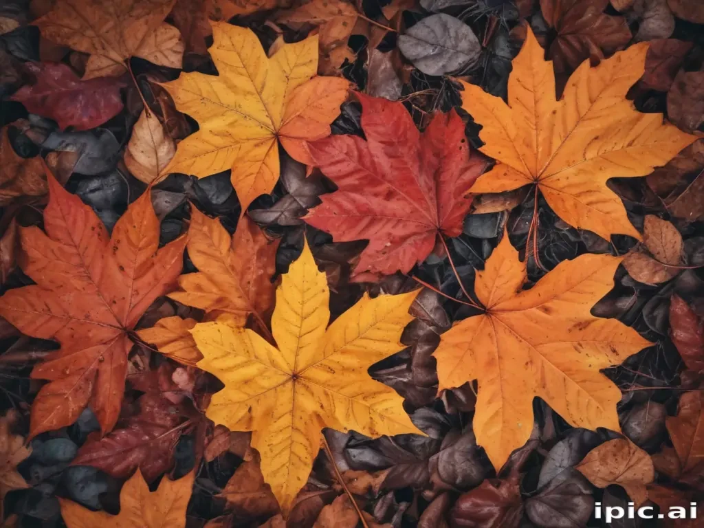 autumn leaves iphone wallpaper