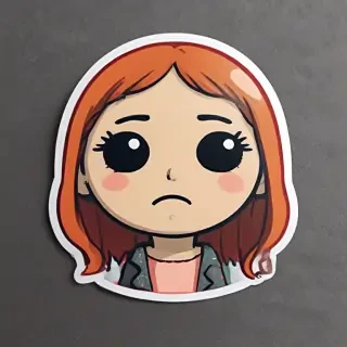 sad sticker