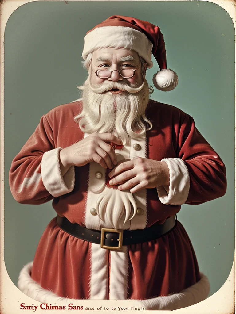 vintage santa claus images