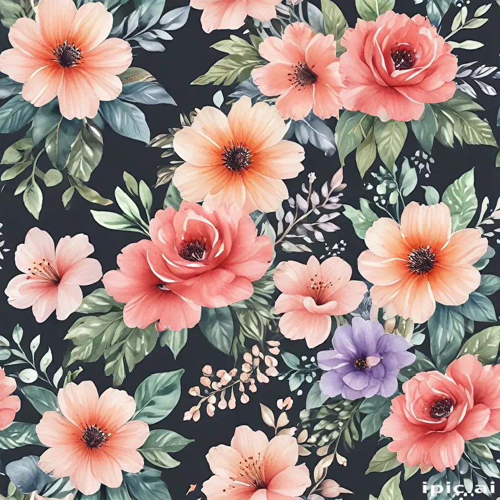watercolor flowers png