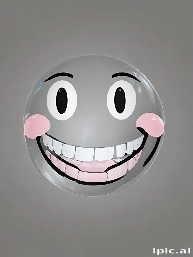 transparent happy face