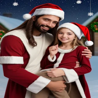merry christmas jesus image