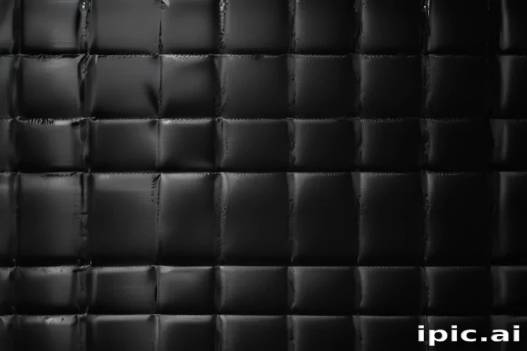 black checkered background