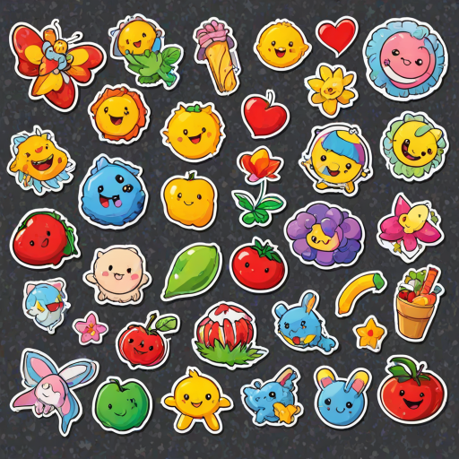 stickers clipart