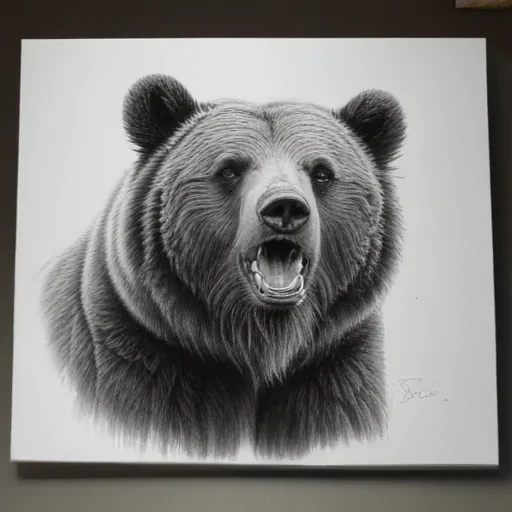 bear drawing