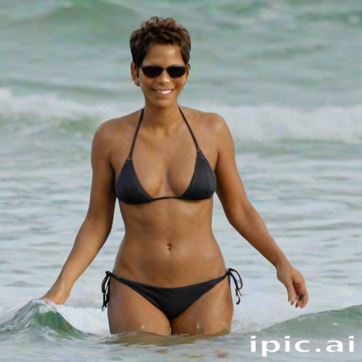 Halle Berry in bikini
