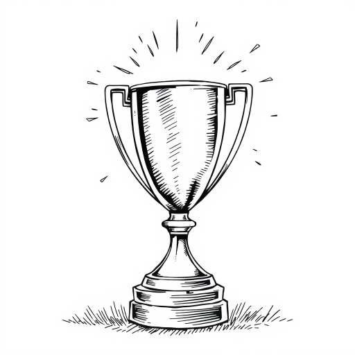 trophy drawing