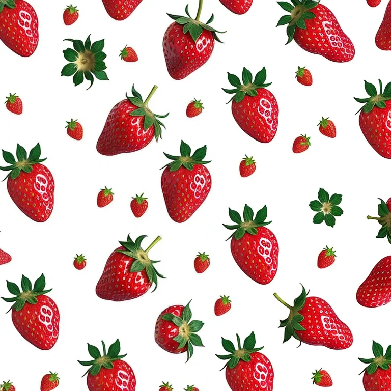 strawberry wallpaper aesthetic