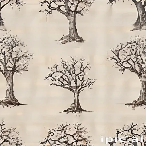 dead tree drawings