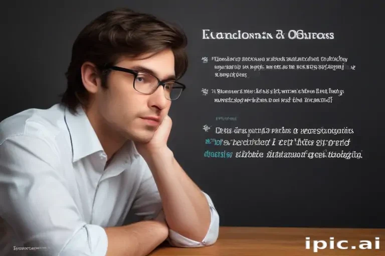 thinking person