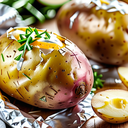 can you bake a potato without foil