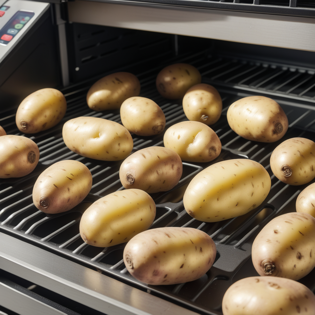 baking potatoes in convection oven