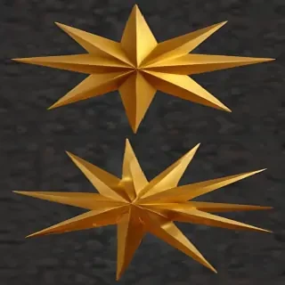 golden star png