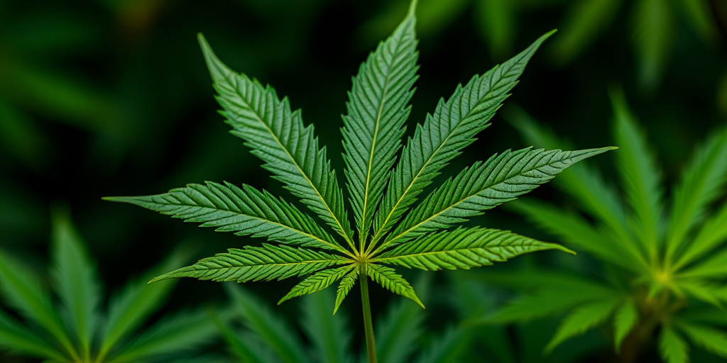 marijuana leaf transparent background