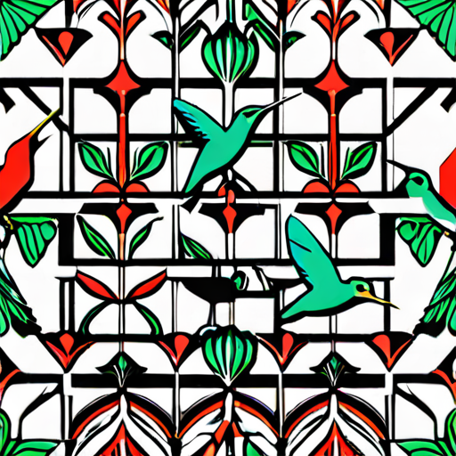 Hummingbird Building Blocks hummingbird themed building designs