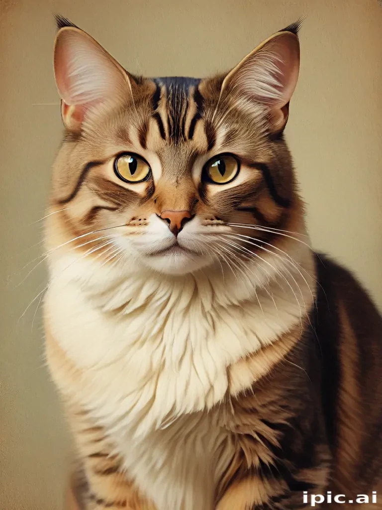 vintage cat illustration