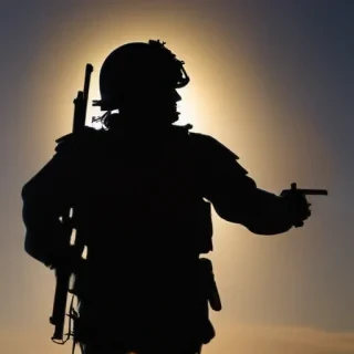 soldier silhouette