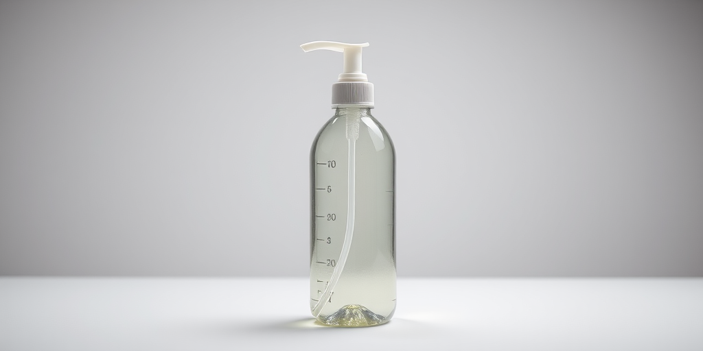 A high-resolution vector image of a squeeze bottle, photographed with a Canon EOS 5D Mark IV at f/8, ISO 100, 50mm lens, in a well-lit studio setting with a softbox for even lighting.