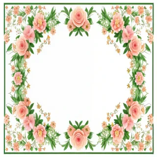 floral borders clipart