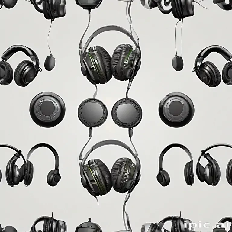 headphones background