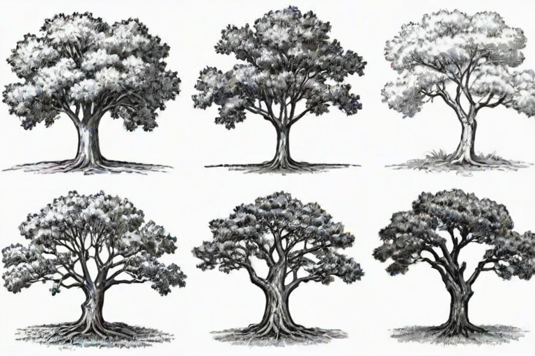 images of trees for drawing