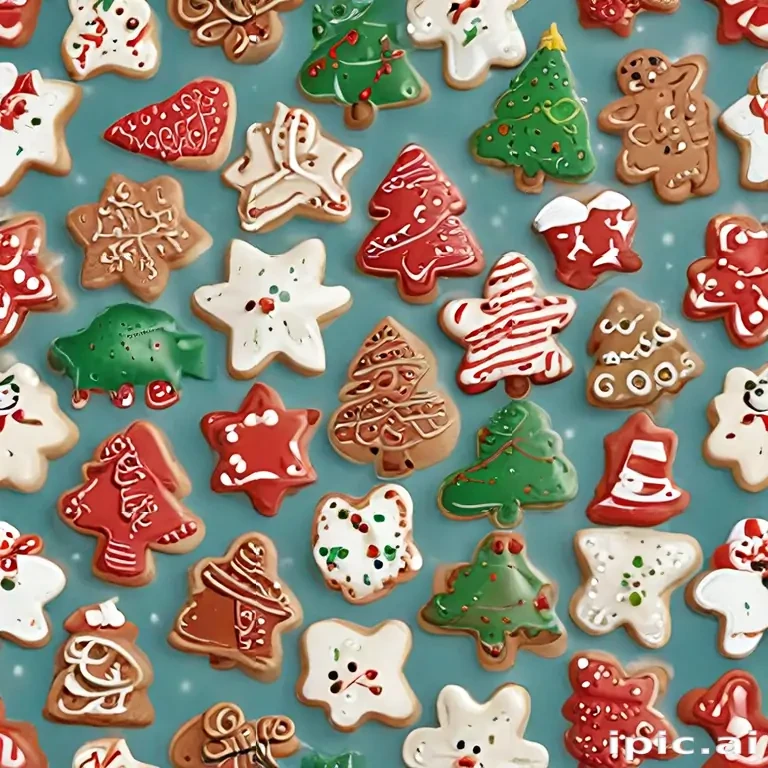 clip art christmas cookies