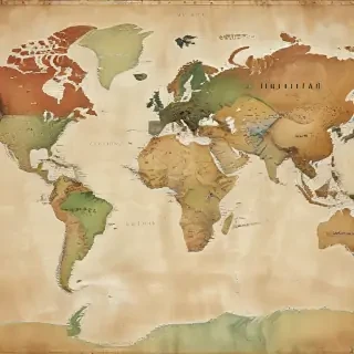 world map picture