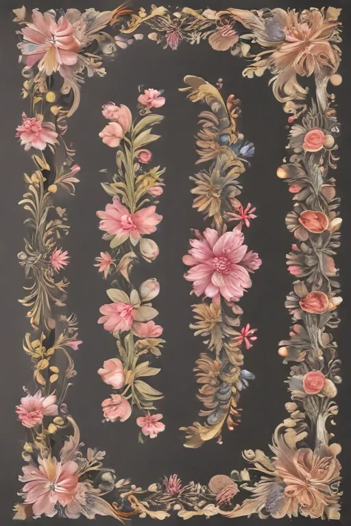 floral page borders