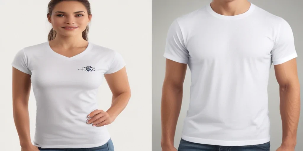 white tee png
