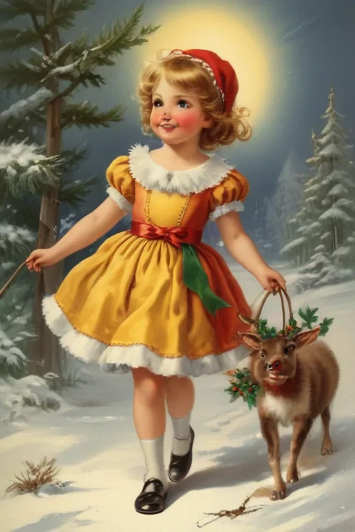 free printable vintage christmas images