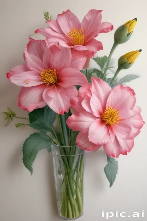 pencil drawings of flowers