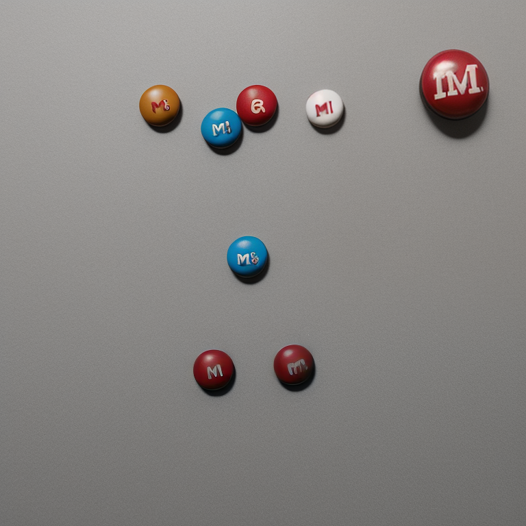 red m and m character