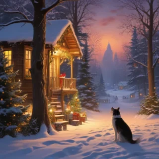 christmas back rounds