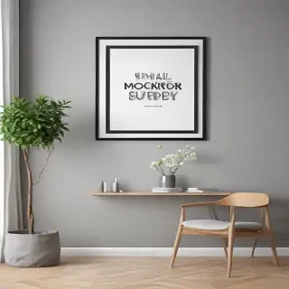 gallery wall mockup