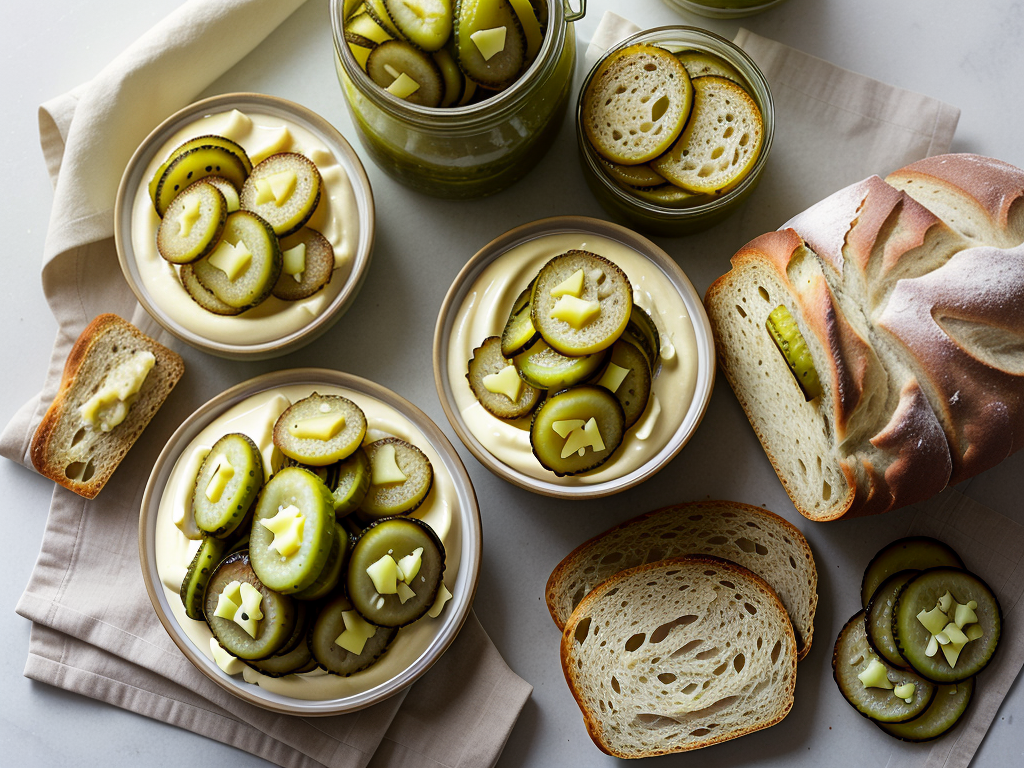 zesty bread and butter pickles