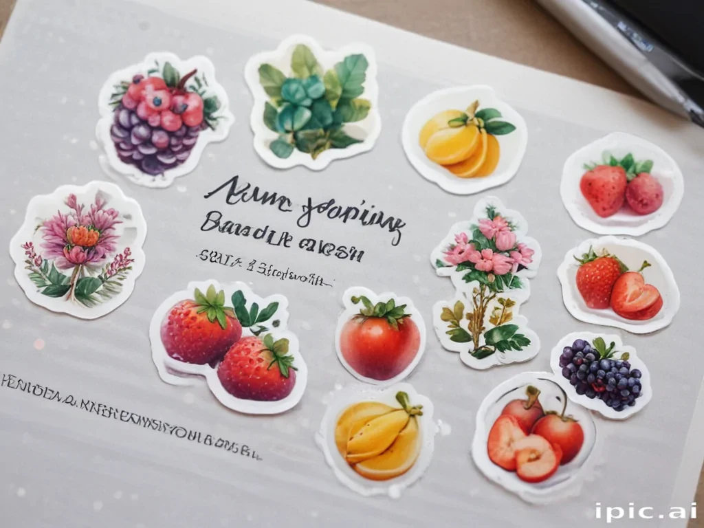 transparent cute stickers