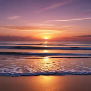 beach background sunset