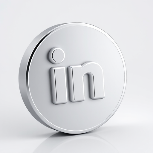 create a 3D-rendered information icon with a sleek metallic finish, use a Canon EOS 5D Mark IV, aperture f/2.8, ISO 100, shutter speed 1/200s, shot from a slight angle to highlight depth and reflections.