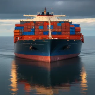 container ship
