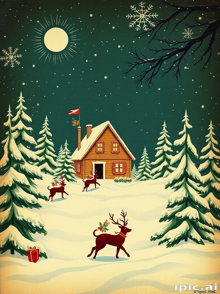 printable vintage christmas images