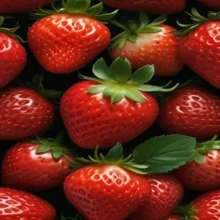 strawberry background aesthetic