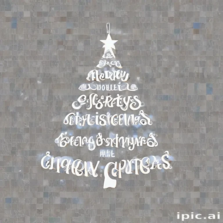 merry christmas transparent