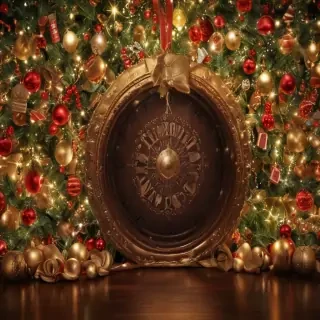 high resolution christmas backdrop
