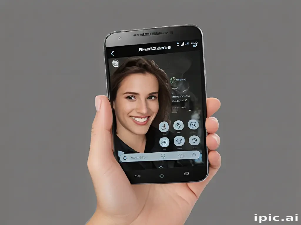 hold phone png