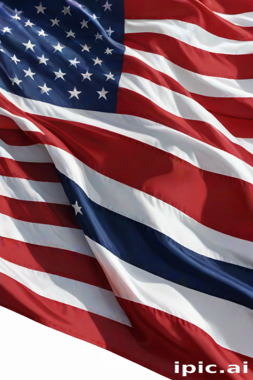 transparent american flag clipart