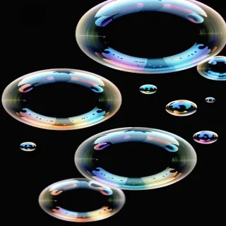 transparent bubbles