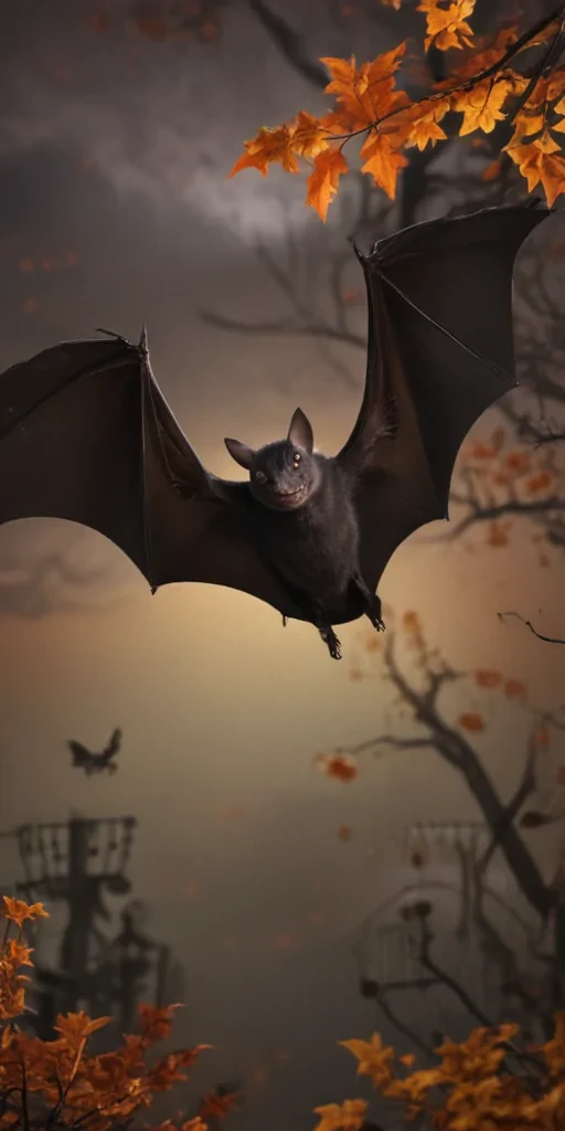 pictures of halloween bats