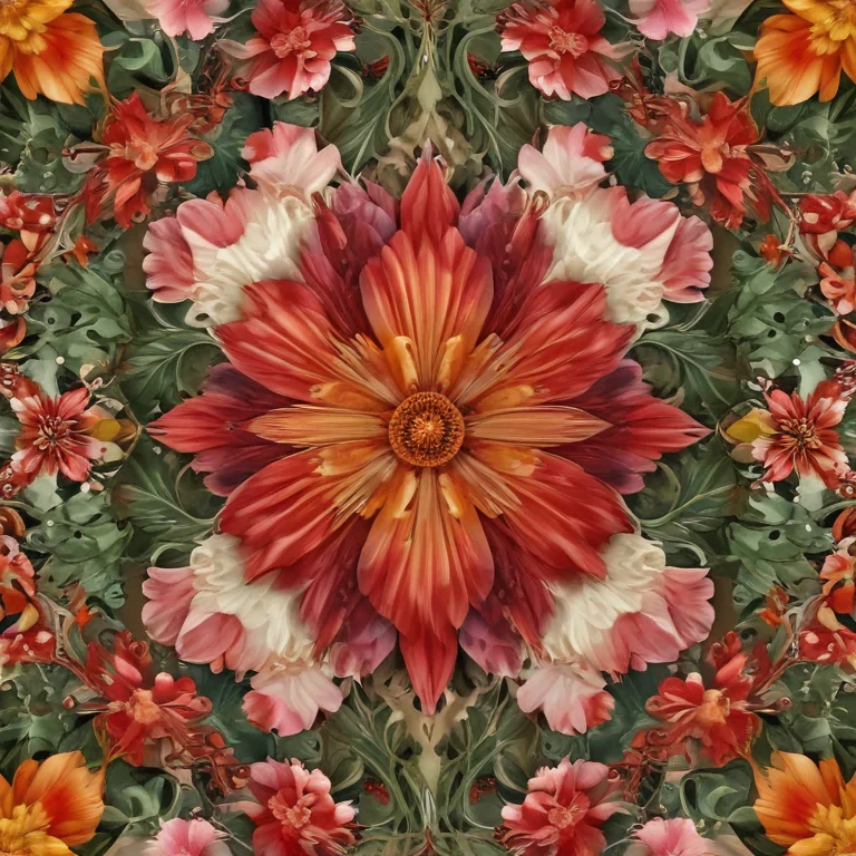 png border flower