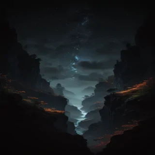 black png background
