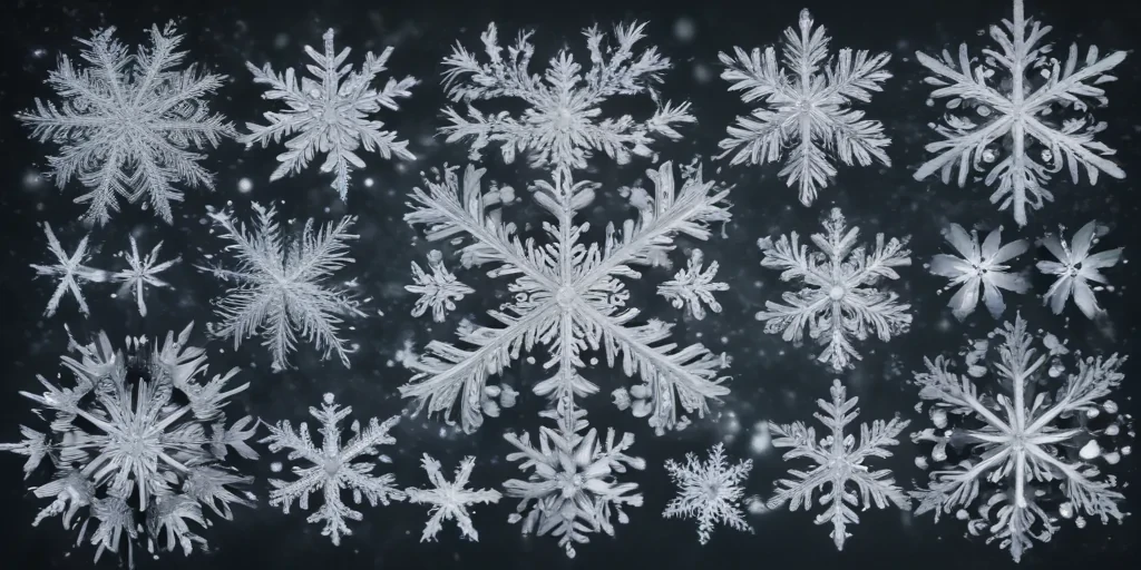 snow flakes png